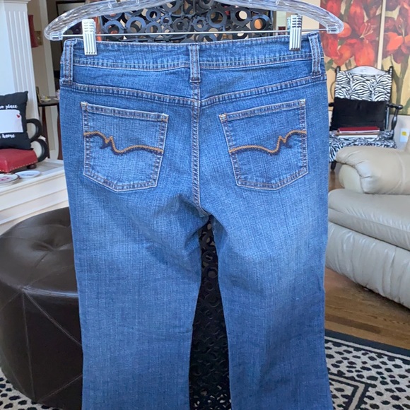 SO Wear It Declare It jeans stitching on back pockets Sz 5Average - Picture 6 of 11